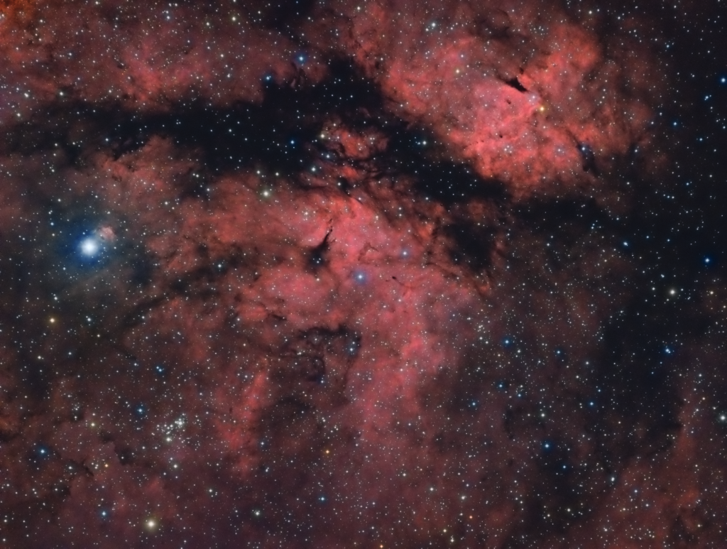 NGC6910 Gamma cygni by Marios Tsalkidis
